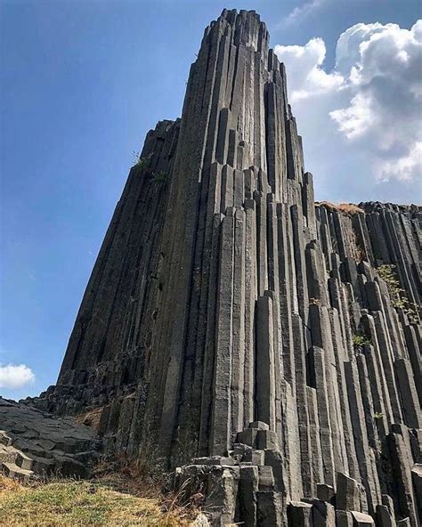 The Columnar Basalts In The Czech Republic Basalt Columns Basalt