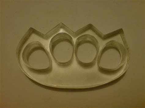 Weaponcollectors Knuckle Duster And Weapon Blog Home Made Acrylic