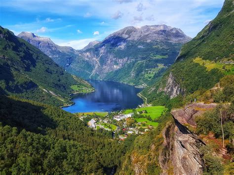 Geirangerfjord Norwegen Foto And Bild Landschaft Natur Bilder Auf