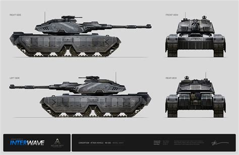 Illustrations And Concepts Of Tanks I Concept Art World