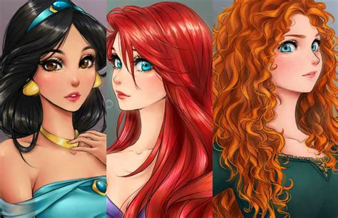 ≡ This Is What Disney Princesses Would Look If They Were