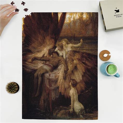 1000 Piece Jigsaw Puzzle The Lament For Icarus 1898 Herbert James