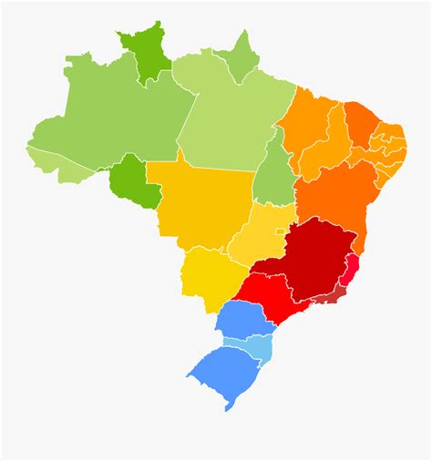 Mapa Do Brasil Svg Free Transparent Clipart ClipartKey