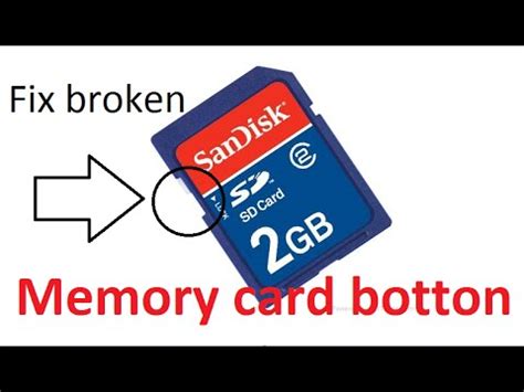 Most pcs have a thin, rectangular memory card slot with the word sd next to it. How To Fix/Repair a Broken/Corrupted Memory Card Button ...
