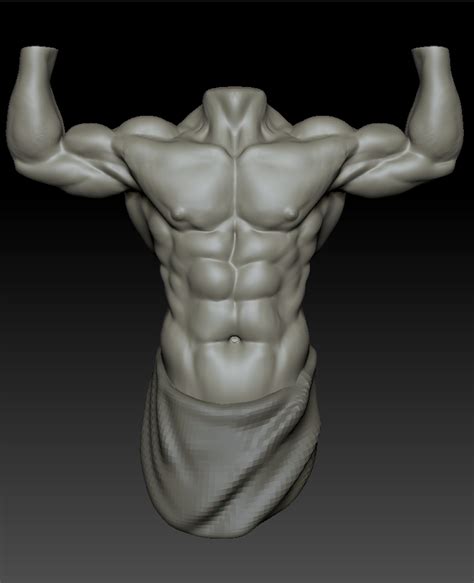 Not only will you have fun but you will gain a deep sense of accomplishment knowing that you've become a better artist than you were yesterday. Philipp Neumann | 3D Artist | WIP Blog: torso anatomy