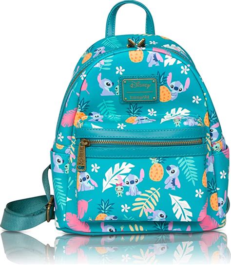 Loungefly Disney Lilo And Stitch Mini Backpack Amazonit Moda