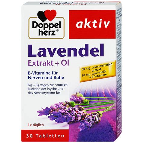 Doppelherz Aktiv Lavendel Extrakt Öl Tabletten