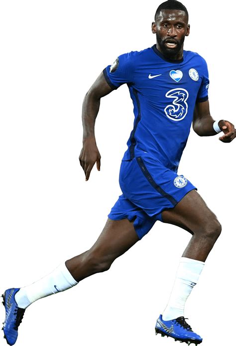 Official chelsea fc website (9.07.2017). Antonio Rüdiger football render - 70720 - FootyRenders