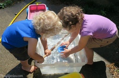 5 Easy But Educational Water Play Ideas Mother Goose Time