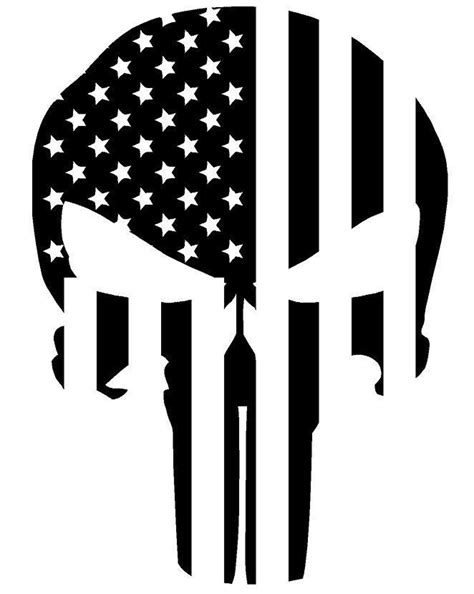 Flag Punisher Svg Etsy