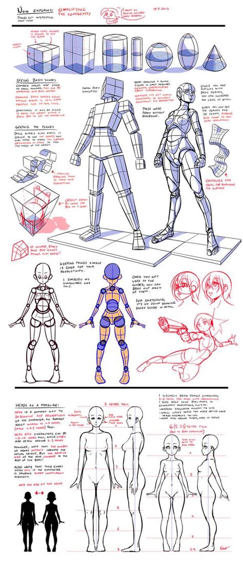 How To Draw Anime Bodies By Drcerealkiller On Deviantart Drawing
