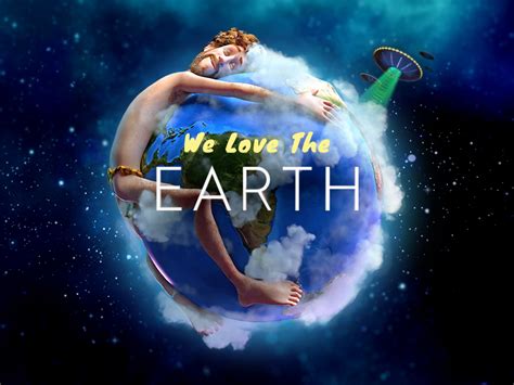 we love the earth by predrag markovic ⭐ on dribbble