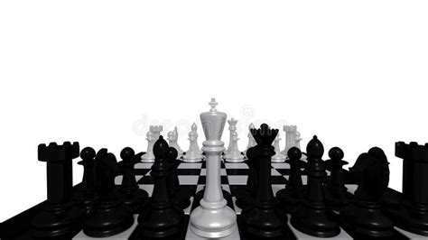 White King For Black Pieces Stock Illustration Illustration Of Business Power 69737769