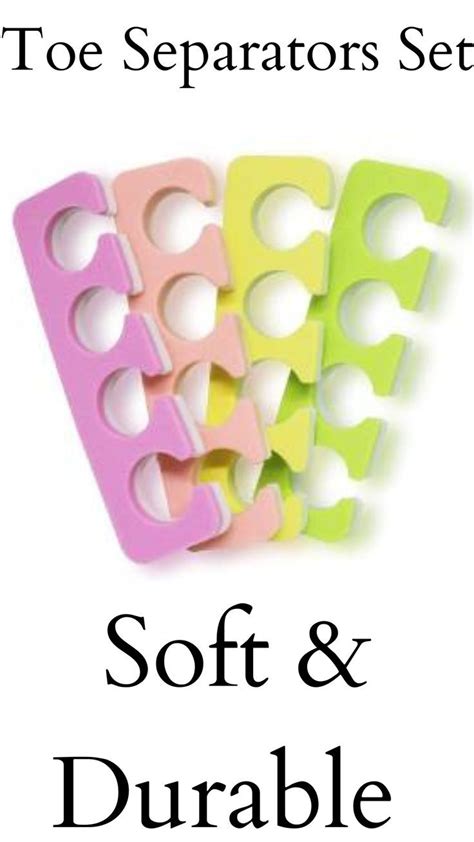 Toe Separators Set Premium Pedicure Tool Kit 24 Pcs Super Soft
