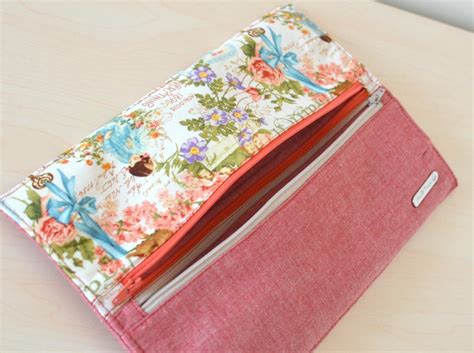Free Sewing Pattern Double Zip Gemini Pouch I Sew Free