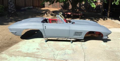 1967 Corvette Convertible Project Resto Mod For Sale In San Jose Ca