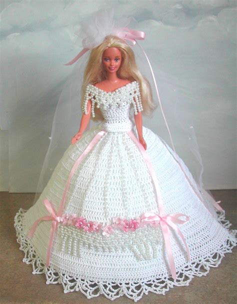 Crochet Fashion Doll Barbie Pattern 553 Beautiful Dreamer