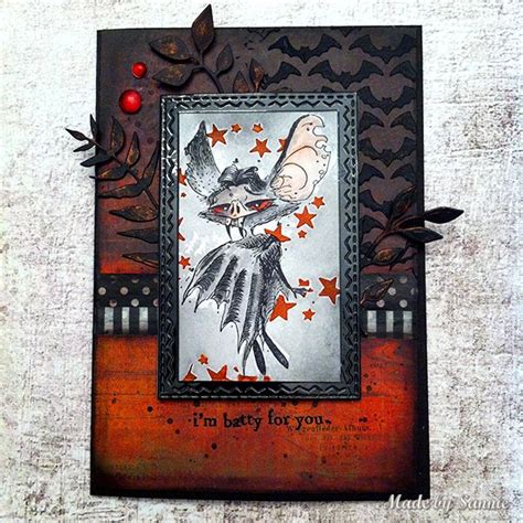 Tim Holtz Halloween Stamp Set Released For Stamptember ~ Made By Sannie