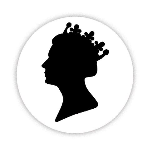 Queen Elizabeth Ii Silhouette At Getdrawings Free Download