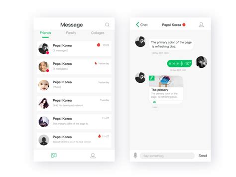 The Contact Ui By Doubledan On Dribbble