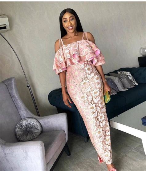 67 Beautiful And Trendy Lace Gown Styles Updated Thrivenaija Lace