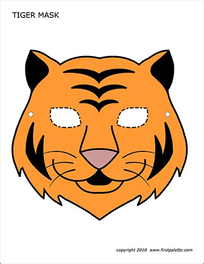 Interessant Rendezvous Festzug Tiger Mask Printable Bedeckt R Ckg Ngig