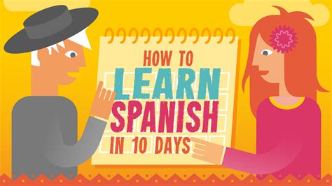 A Guide To Learning Spanish In Just 10 Days Infographic