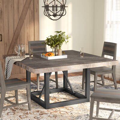 An english, square, pine and mahogany, painted country kitchen table that seats four and dating to the turn of. 8 + Seat Square Kitchen & Dining Tables You'll Love | Wayfair