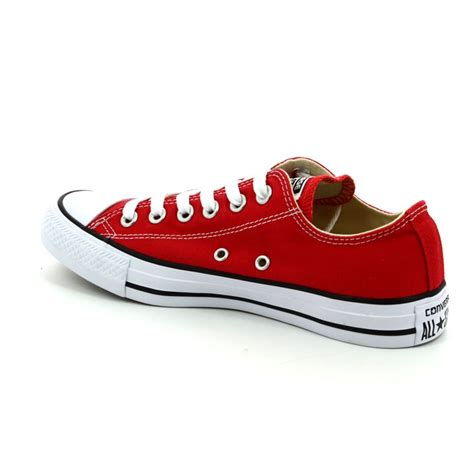Converse M9696c All Star Ox Classic Red Canvas Trainers
