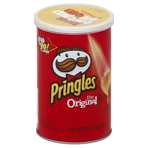 Pringles Original Potato Crisps Chips 236 Oz Can