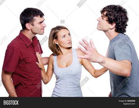 Men Fight Woman Image And Photo Free Trial Bigstock