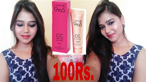 Makeup Using Lakme Cc Cream Under 100rs Affordable Makeup Tutorial