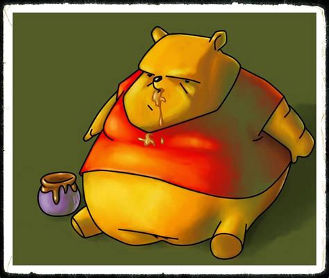 Morbidly Obese Pooh Bear Winnie The Pooh Images Pop Art Creepy Scary