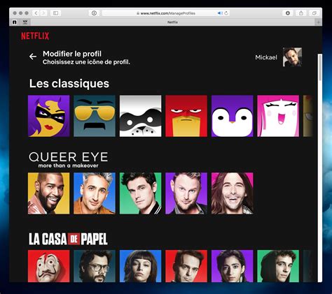 Netflix propose des images de profil inspirées de ses séries à succès