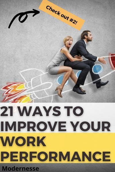 21 Most Effective Ways To Improve Work Performance Modernesse