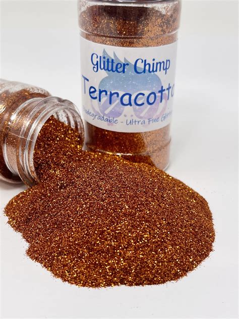 Terracotta Biodegradable Ultra Fine Glitter Glitter Chimp