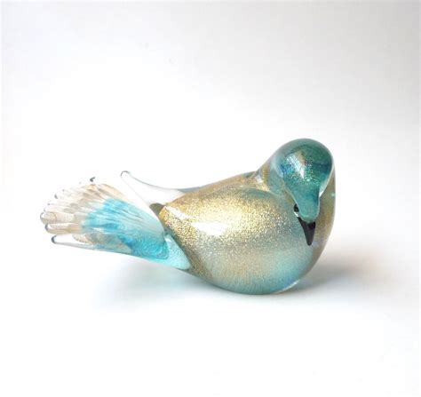 Mid Century Murano Glass Birds