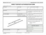21 Printable direct deposit authorization form bank of america ...