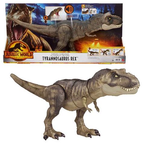 Jurassic World Thrash N Devour Tyrannosaurus Rex Figure Toysrus Malaysia Official Website
