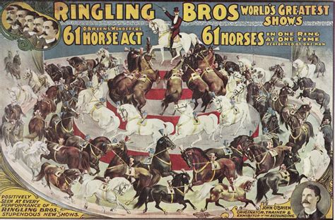 Vintage Advertising Circus Posters Early 2oth Century