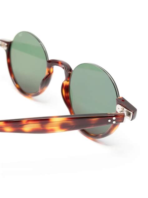 Eyevan7285 Round Frame Tinted Sunglasses Farfetch