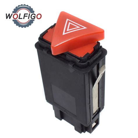 Wolfigo Warning Emergecy Hazard Light Switch Dash Button Warnblinker