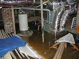 Pictures of No Hot Water Flooded Basement