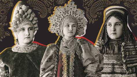 Traditional Female Costumes From All Over The Russian Empire Photos