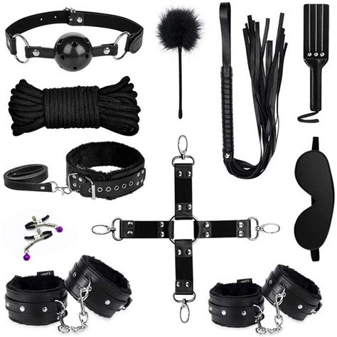 Erotic Sm Conditioning Plush Handcuffs Ankle Cuffs Cotton Rope Bondage