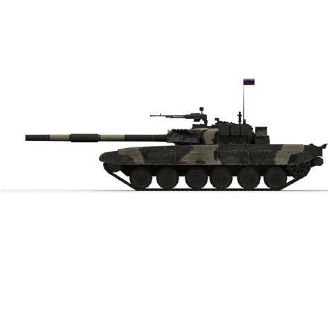 T 80u T80 Tank 3d Model