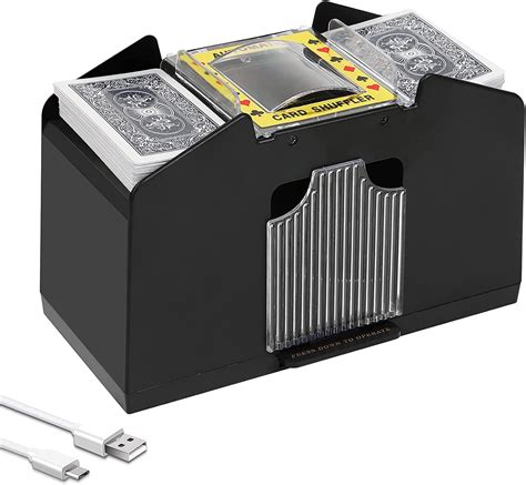 Ni Shen 4 Deck Automatic Card Shuffler Usbbattery Operated Electric