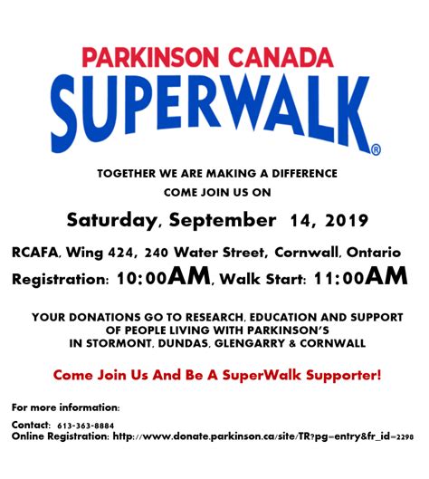 Parkinson Canada Superwalk 1045 Fresh Radio
