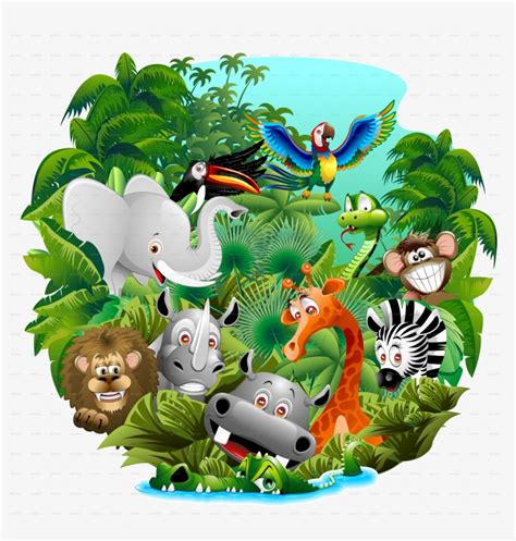 Wild Animals Cartoon Png 5000 Animals Cartoon Free Download