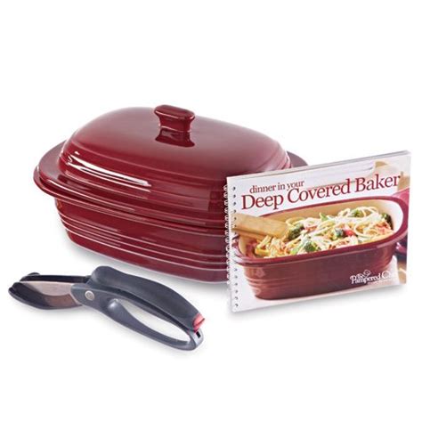 Includes Deep Covered Baker Salad Chopper And Dinner In Your Deep